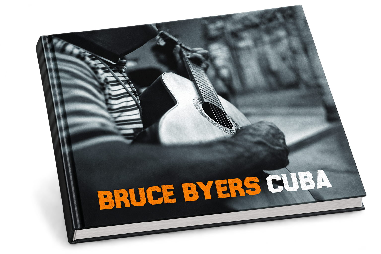 Bruce Byers Cuba photography book mockup